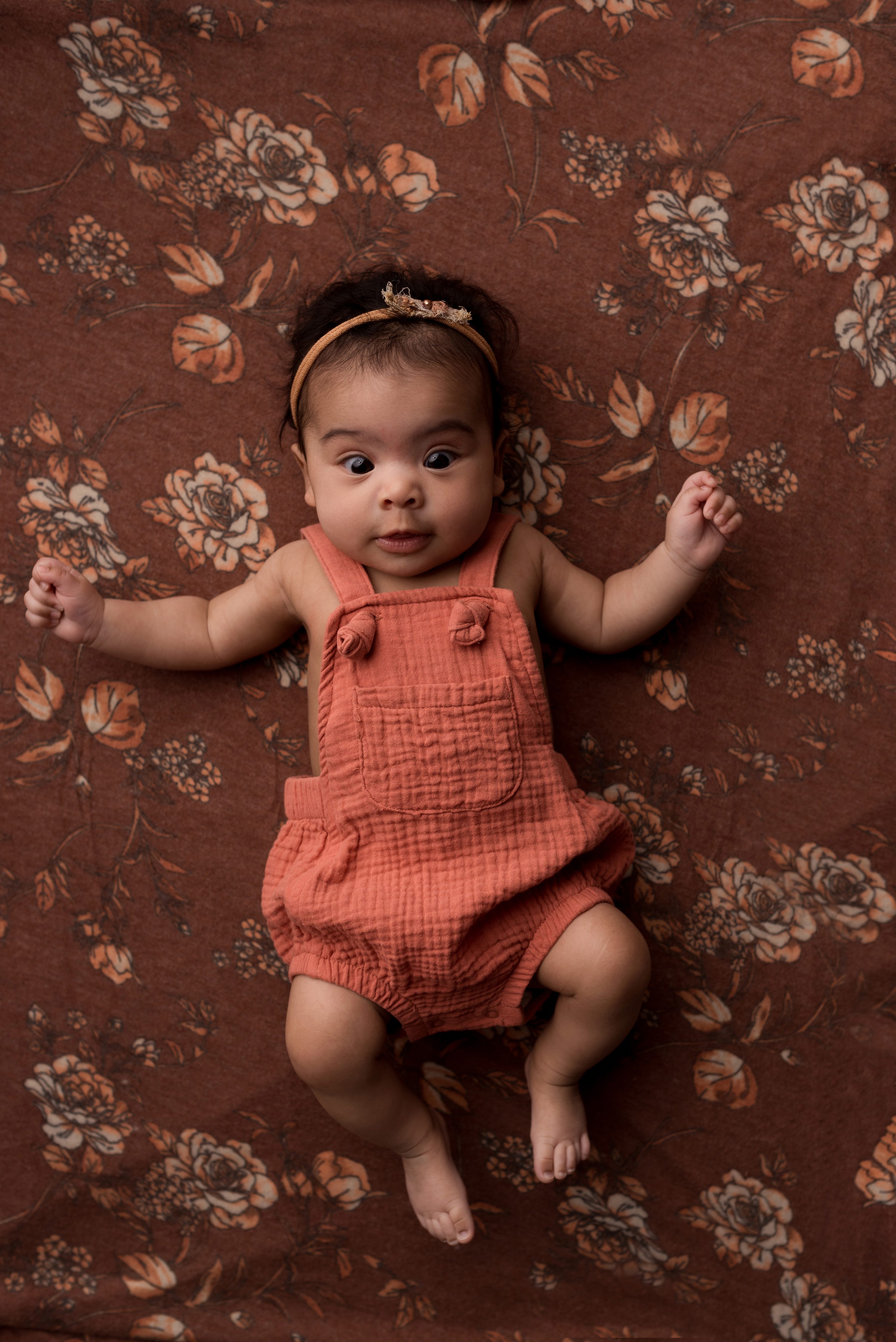 3 months baby girl 2024 photoshoot